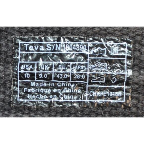 Teva Mush Men's Flip Flop Thong Sandals Men's Size 10 EU 43 S/N 1004890 - Picture 5 of 7